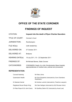 PDF, 163KB - Queensland Courts
