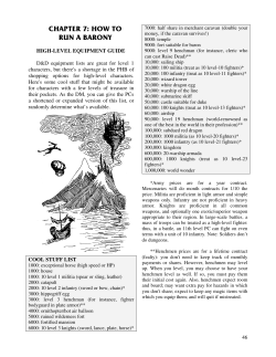chapter 7: how to run a barony