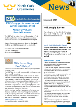 Please click here to our April 2017 Newsletter