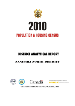 Nanumba North - Ghana Statistical Service