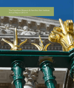2013-14 - The Fitzwilliam Museum