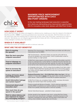 Mid-Point Orders - Chi