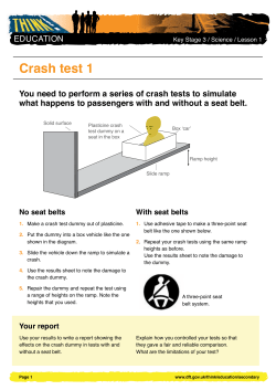 Crash test 1