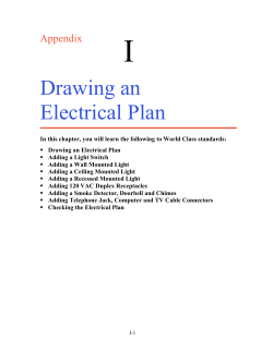 Drawing an Electrical Plan