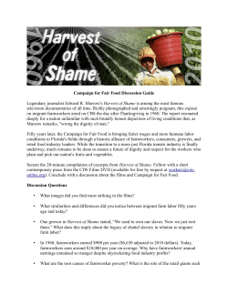 Harvest of Shame Discussion Guide