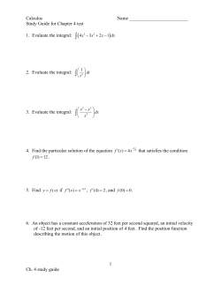 Study Guide - Crest Ridge R-VII