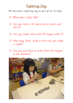 Exploring Clay