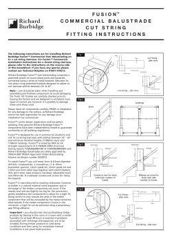 FUSION COMMERCIAL - Cut String