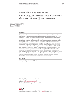 Agriculturae Conspectus Scientificus . Vol. 81 (2016)