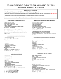 Elementary (English) - Delavan