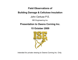 Cellulose Insulation