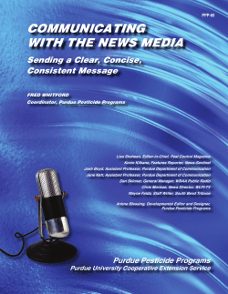 Communicating with the News Media