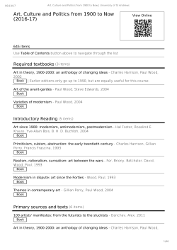 Export to PDF - University of St Andrews | University of St Andrews
