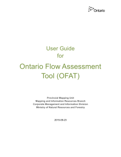 OFAT User Guide