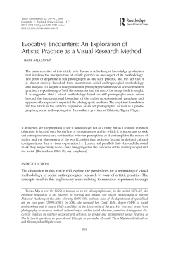 Evocative Encounters: An Exploration of Artistic