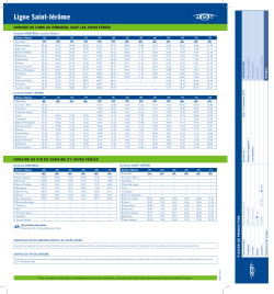 Ligne Saint-J&eacute;r&ocirc;me