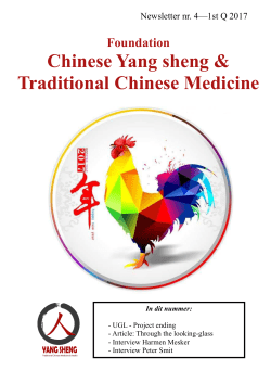 Newsletter CNYS 1st Q 2017 - CNYS-TCM
