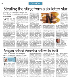 Stealing the sting from a six-letter slur