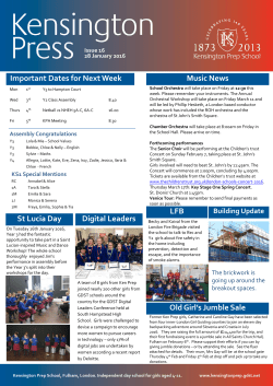 Important Dates for Next Week Old Girl`s Jumble Sale Music News St