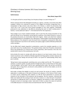 Faith and Science &ndash; Mary Wood