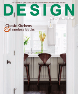 Design New England January / February 2014
