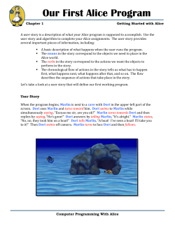 Introduction to Alice