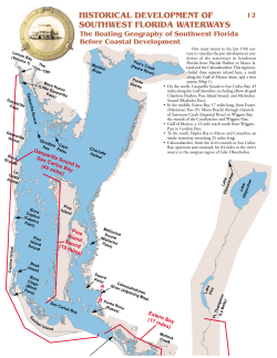 The boating geography of Southwest Florida before coastal