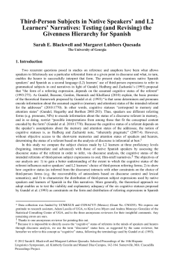 complete paper - Cascadilla Proceedings Project