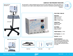 AARON 900™ HIgH FREqUENCY DESICCATOR - CAN