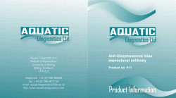 Anti-Streptococcus iniae monoclonal antibody