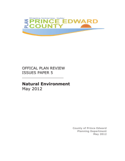 Natural Environment May 2012
