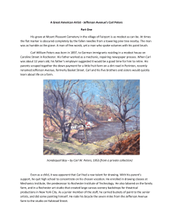 Carl Peters - Part 1