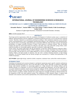 extrinsically carbon fiber reinforced polymer/aluminum foam