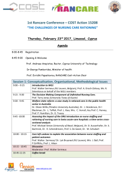 RANCARE Conference Program 22-02-2017