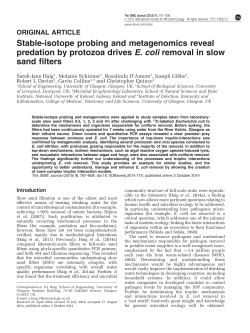 Stable-isotope probing and metagenomics reveal predation