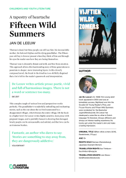 info - Flanders Literature