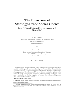 The Structure of Strategy