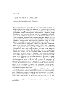 The Economics of Civic Trust - UCLA Anderson School of