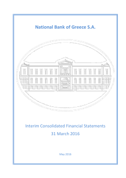National Bank of Greece S.A.