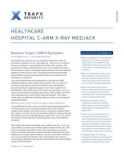 healthcare hospital c-arm x-ray medjack