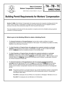 FORM: 7A-7B-7C Directions - State of Connecticut Workers
