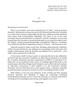 11 Passing the Test