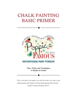 chalk painting basic primer