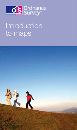 Map reading introduction - The NARU Education Centre