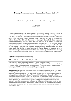 Information Sharing and Credit Growth in Transition Countries