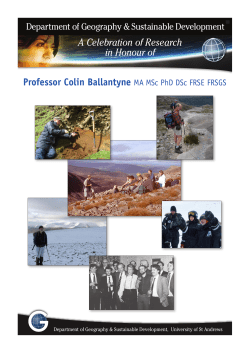 Programme of events and speaker abstracts