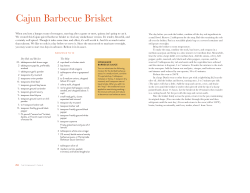 Cajun Barbecue Brisket