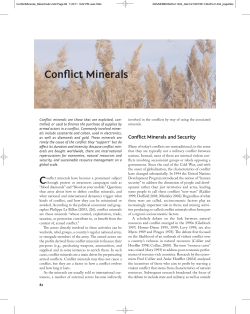 Conflict Minerals