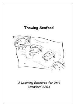 Freeze Seafood Product - Seafood Network Information Center