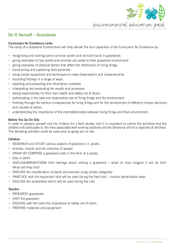 Section 2 Grassland - East Ayrshire Leisure